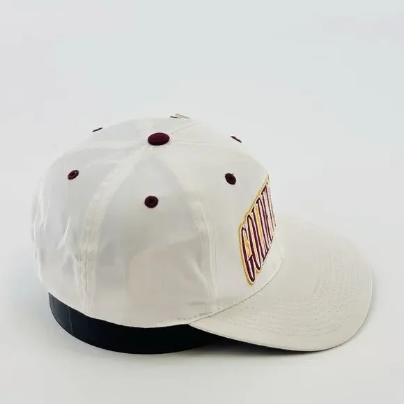 Vintage Minnesota Gophers Hat Cap SnapBack Mn White NCAA College Hockey - Picture 5 of 7